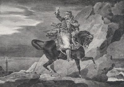 Il Giaour, 1820 da Theodore Gericault