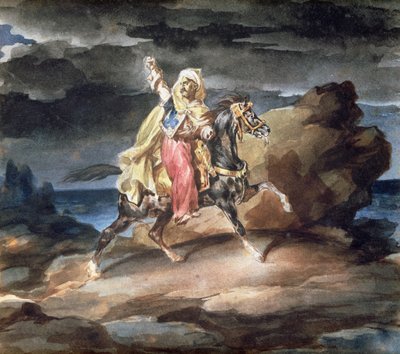 Il Giaour, c.1822-23 da Theodore Gericault