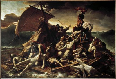 La zattera della Medusa da Theodore Gericault