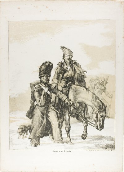 Il ritorno dalla Russia da Theodore Gericault