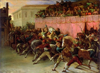 I corridori senza cavaliere a Roma da Theodore Gericault