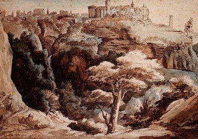 Veduta di Tivoli da Theodore Gericault