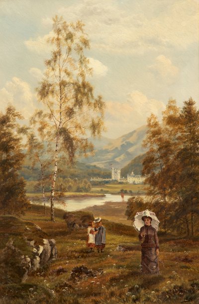 Una vista lontana di Balmoral da Theodore Hines