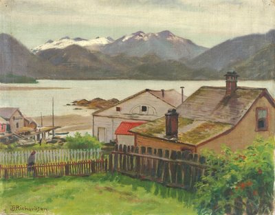 Nel vecchio quartiere, Sitka, 1900 da Theodore J. Richardson
