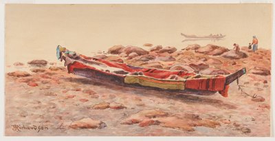 [Canoa del Nord-Ovest], probabilmente 1884-86 o 1903-14 da Theodore J. Richardson