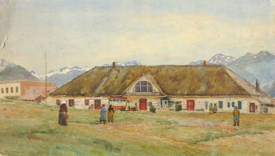 Vecchio posto di commercio russo, Sitka da Theodore J. Richardson