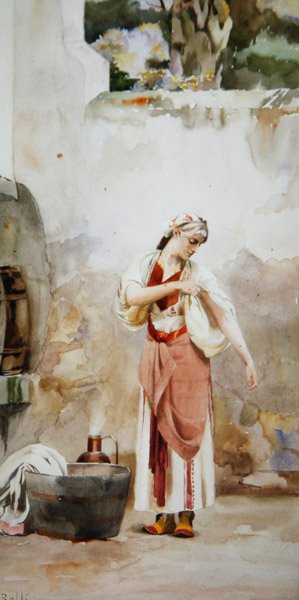 Una bellezza greca da Theodore Jacques Ralli