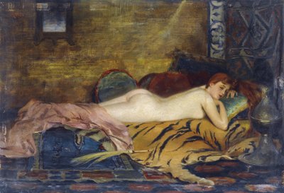 Nudo reclinato da Theodore Jacques Ralli