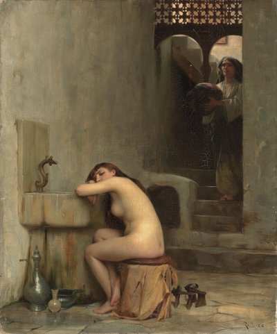 Riposo al bagno, 1888 da Theodore Jacques Ralli