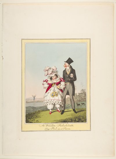 Un sostituto di legno, o qualsiasi porto in una tempesta, 19 gennaio 1821 da Theodore Lane