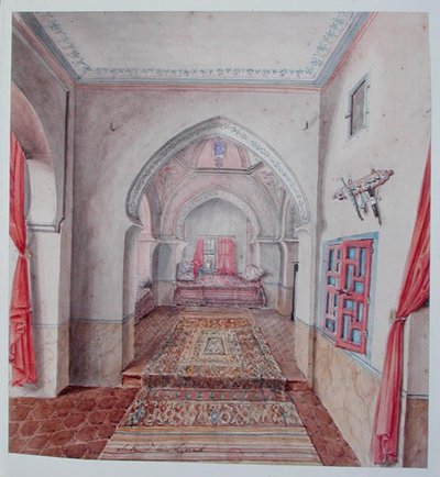Un interno moresco, Algeri da Theodore Leblanc