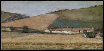 Una fattoria tra le colline, Giverny, c.1887 da Theodore Robinson