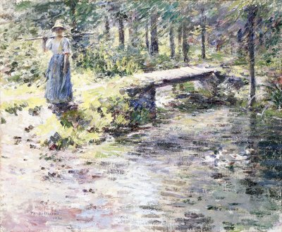 Il piccolo ponte da Theodore Robinson