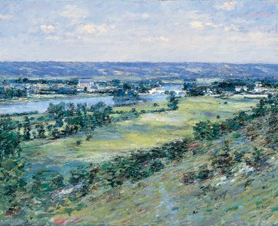La valle della Senna, dalle colline di Giverny, 1892 da Theodore Robinson
