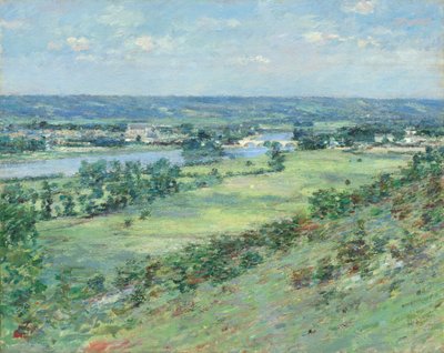 La valle della Senna, dalle colline di Giverny, 1892 da Theodore Robinson