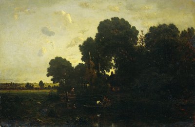 Crepuscolo da Theodore Rousseau