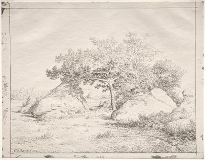 Albero di ciliegio a Blau da Theodore Rousseau