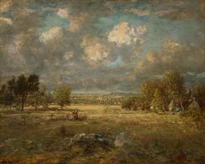 Campagna in Piccardia da Theodore Rousseau