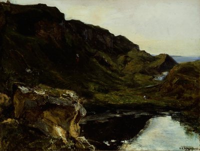 Paesaggio da Theodore Rousseau