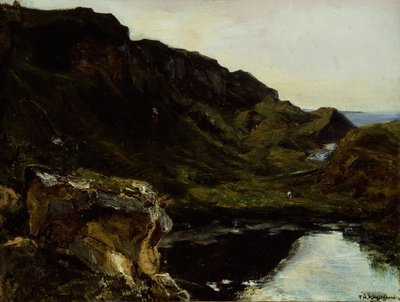 Paesaggio, c.1835 da Theodore Rousseau
