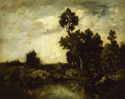 Paesaggio da Theodore Rousseau