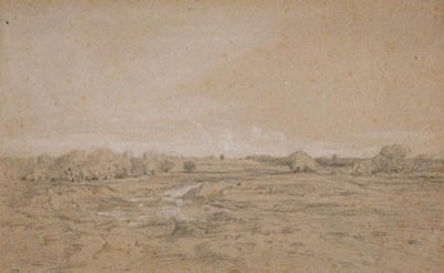 Paesaggio con stagno (Berri) da Theodore Rousseau