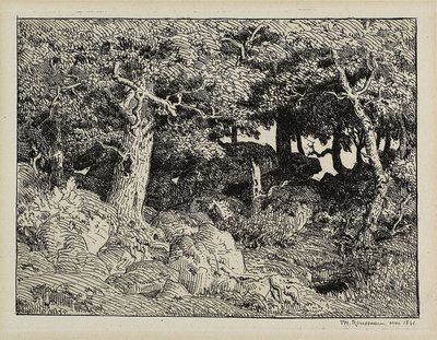 Quercia dalle Rocce da Theodore Rousseau