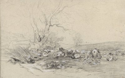 Alberi abbattuti da Theodore Rousseau