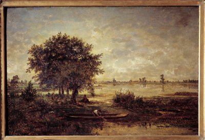 Le rive della Loira da Pierre Etienne Theodore Rousseau