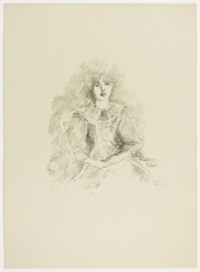 Uno studio alla luce della lampada da Theodore Roussel