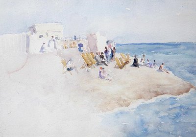 Stazione balneare a St. Leonards-on-Sea da Theodore Roussel
