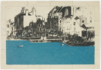 Palazzi di Chelsea (Versione a colori) da Theodore Roussel