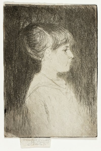 Jeanette, Giugno 1887 da Theodore Roussel
