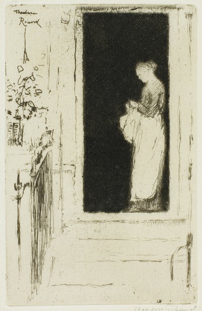 Penelope, una porta a Chelsea da Theodore Roussel