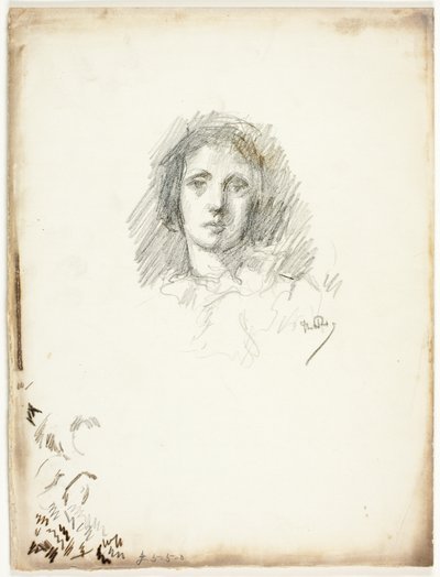 Testa di ritratto da Theodore Roussel