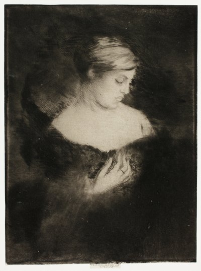 Profilo di una donna da Theodore Roussel