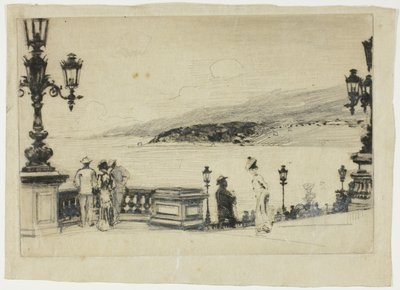 Studio per La Terrazza, Monte Carlo da Theodore Roussel