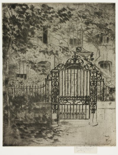 Il cancello, Chelsea da Theodore Roussel