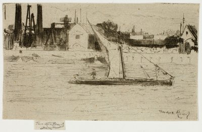 La piccola chiatta, Chelsea da Theodore Roussel
