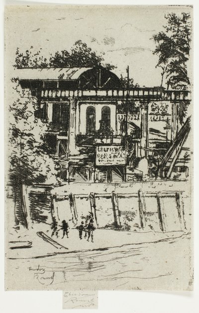 Il mulino a sega, Putney da Theodore Roussel