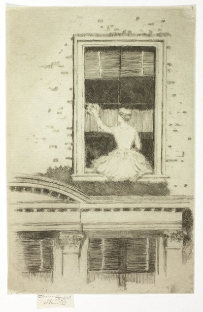 Il pulitore di finestre da Theodore Roussel
