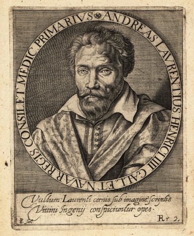 Andre du Laurens, medico francese da Theodore de Bry