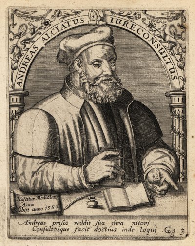 Andrea Alciato da Theodore de Bry