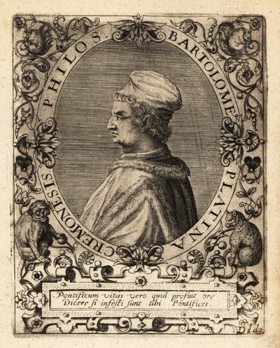 Bartolomeo Sacchi da Theodore de Bry
