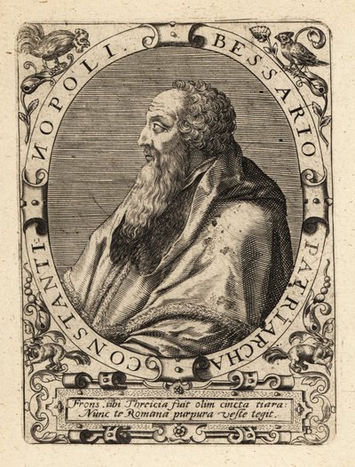 Basilios Bessarion, Patriarca di Costantinopoli da Theodore de Bry