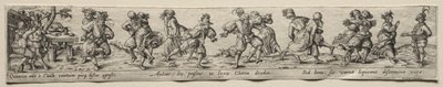 Danza dei contadini da Theodore de Bry