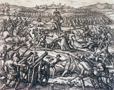 Le truppe di Francisco Pizarro (circa 1475-1541) catturano l