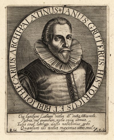 Jan Gruter, filologo fiammingo da Theodore de Bry