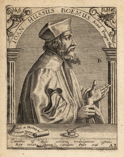 Jan Hus da Theodore de Bry