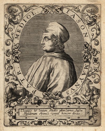 Giasone de Mayno da Theodore de Bry